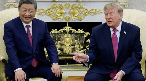 Trump recebe Xi Jinpin nos EUA e exalta ‘grande amizade’ - Imagem