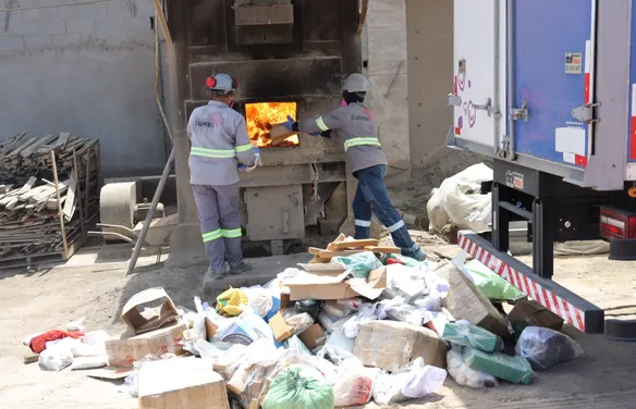 Forças policiais incineram 700 kg de drogas apreendidas em Maceió e Região Metropolitana