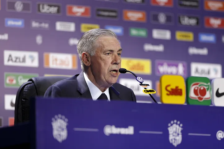 Carlo Ancelotti inicia novo ciclo à frente da Seleção Brasileira