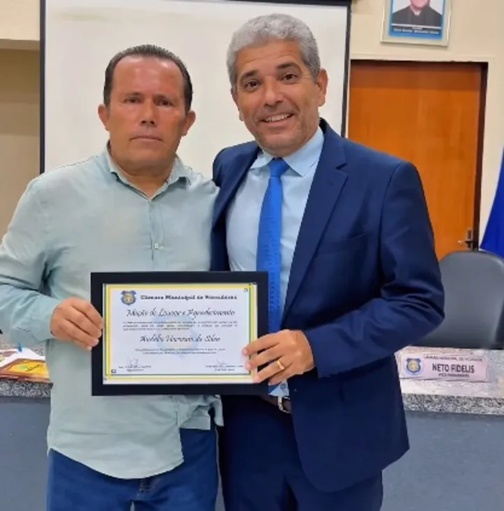Moção de louvor foi solicitada pelo vereador Jota e aprovada por unanimidade pela Câmara Municipal de Viçosa