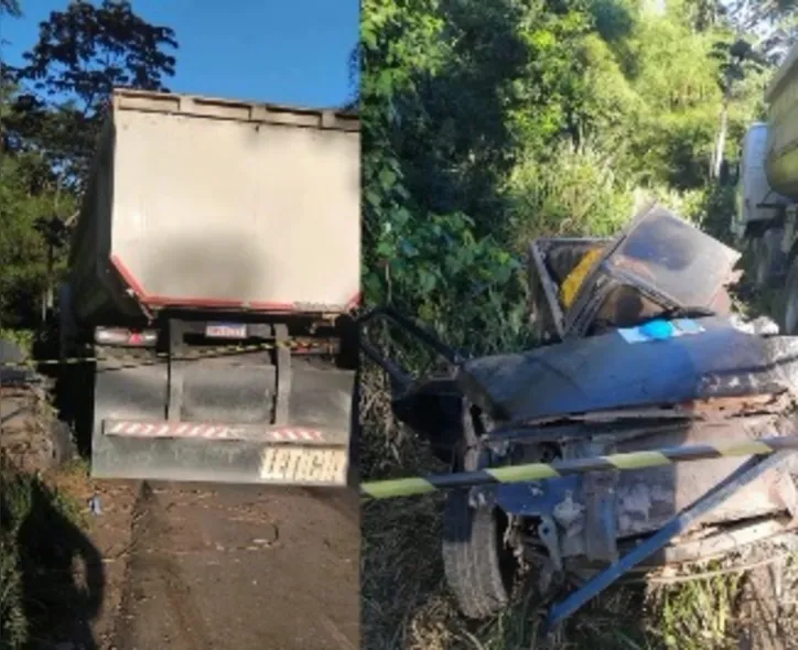 Imagem ilustrativa da imagem Colisão entre carro e caminhão deixa duas pessoas mortas em Rio Largo