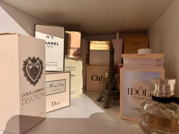 Viviane já pagou mais de R$ 1 mil por 30 mililitros de um perfume