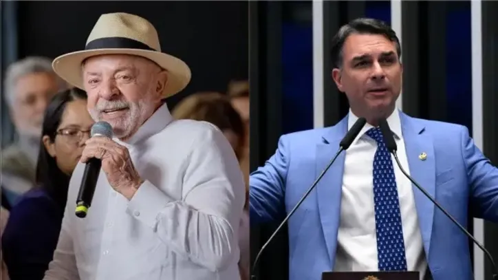 Presidente Lula atacou Flávio sobre financiamento de filme Dark Horse, enquanto Flávio criticou ministros do Supremo indicados pelo petista