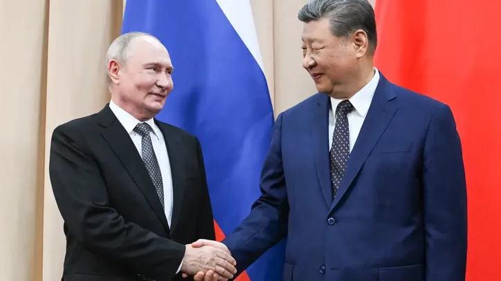 Imagem ilustrativa da imagem Cúpula ‘anti-EUA’ reúne Xi Jinping, Putin e presidente do Irã