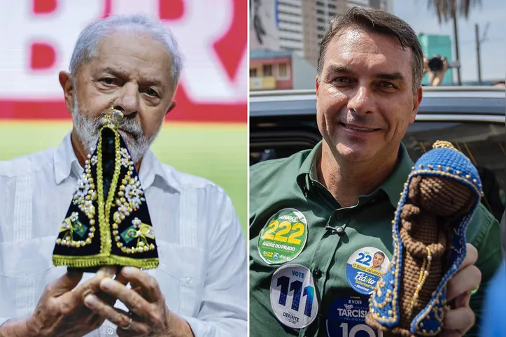 Lula e Flávio: resultado pode ser afetado pela abstenção, que tem ficado na casa dos 20%