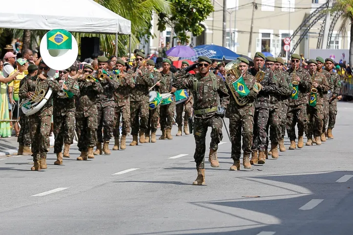 Imagem ilustrativa da imagem Desembargador Fábio Bittencourt representa governador na celebração da Independência