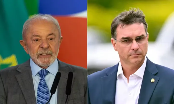 Flávio Bolsonaro ultrapassou numericamente o presidente Lula