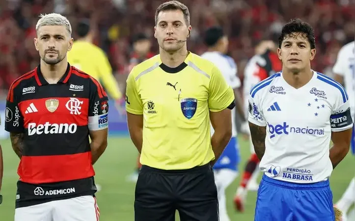 Arrascaeta (Fla) e Lucas Romero (Cruzeiro) são estrangeiros
