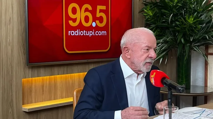 Presidente Lula concede entrevista à Rádio Tupi do Rio de Janeiro