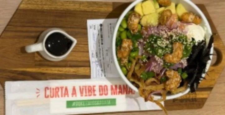 Imagem ilustrativa da imagem Mana Poke: variedade, frescor e liberdade para montar seu poke
