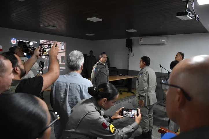 O plano de segurança foi apresentado na Academia de Polícia Militar de Alagoas, em Maceió