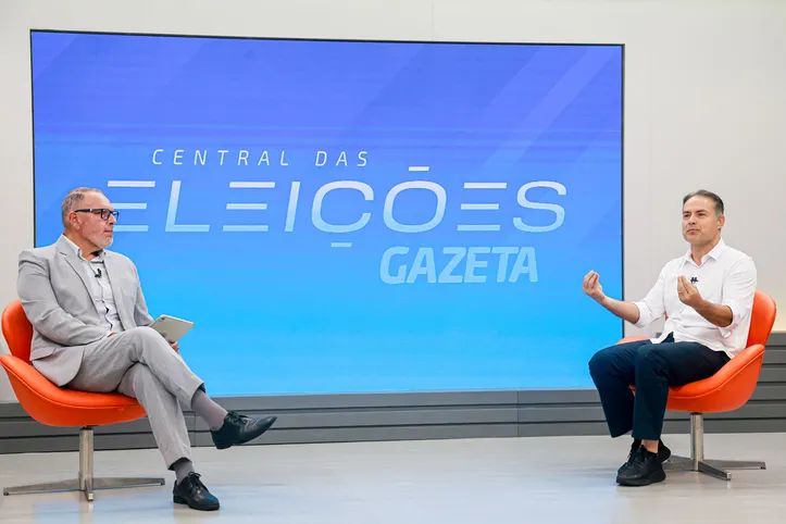 Candidato ao governo, Renan foi entrevistado nessa sexta-feira (4) na Central das Eleições Gazeta