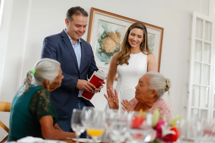 Casada com Renan Filho, ela já foi primeira-dama de Murici e de Alagoas