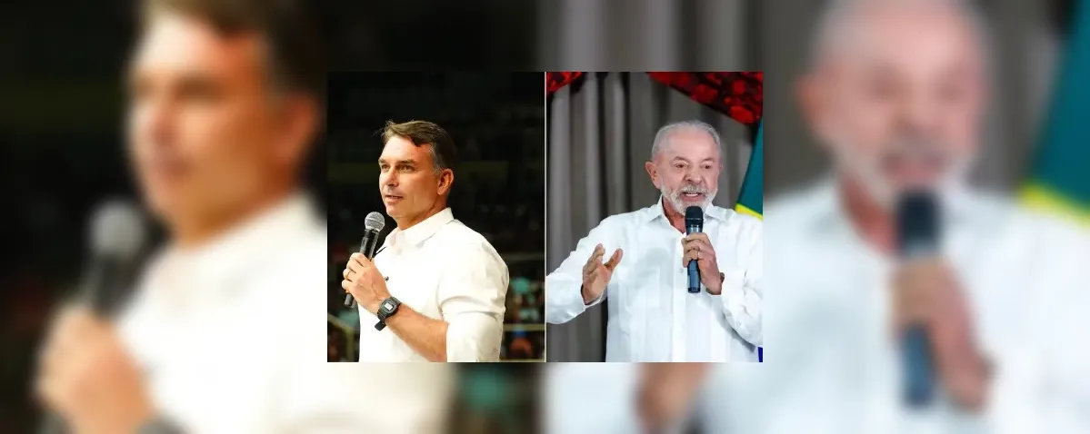 Campanhas de Flávio e de Lula veem eleição em aberto após pesquisas