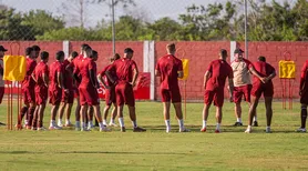 CRB intensifica preparação para confronto diante do Goiás