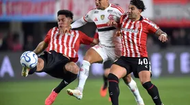 Flamengo empata com o Estudiantes e decide vaga no Maracanã: 0 a 0