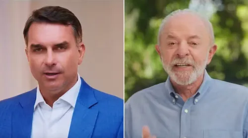 Guia: Flávio aborda reeleição e Lula, conexão com eleitor - Imagem