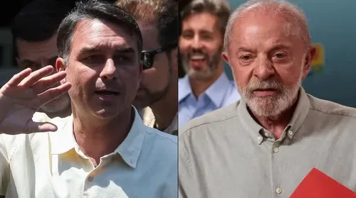 Pesquisa Quaest mostra Flávio com dois pontos à frente de Lula no 2º turno - Imagem