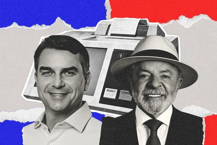Imagem ilustrativa da imagem BTG/Nexus: Flávio tem 52% dos votos válidos e Lula, 48%