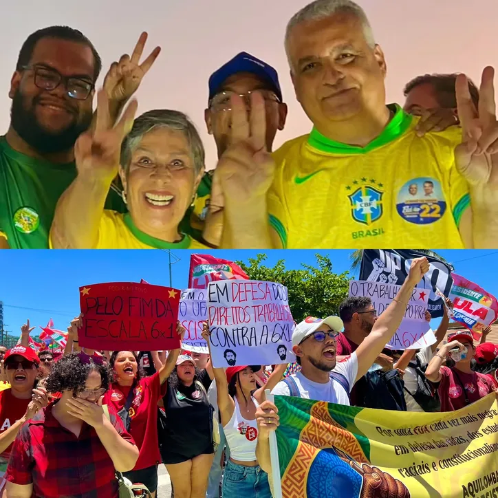 Atos em apoio aos dois candidatos à presidência marcaram o fim de semana em Maceió