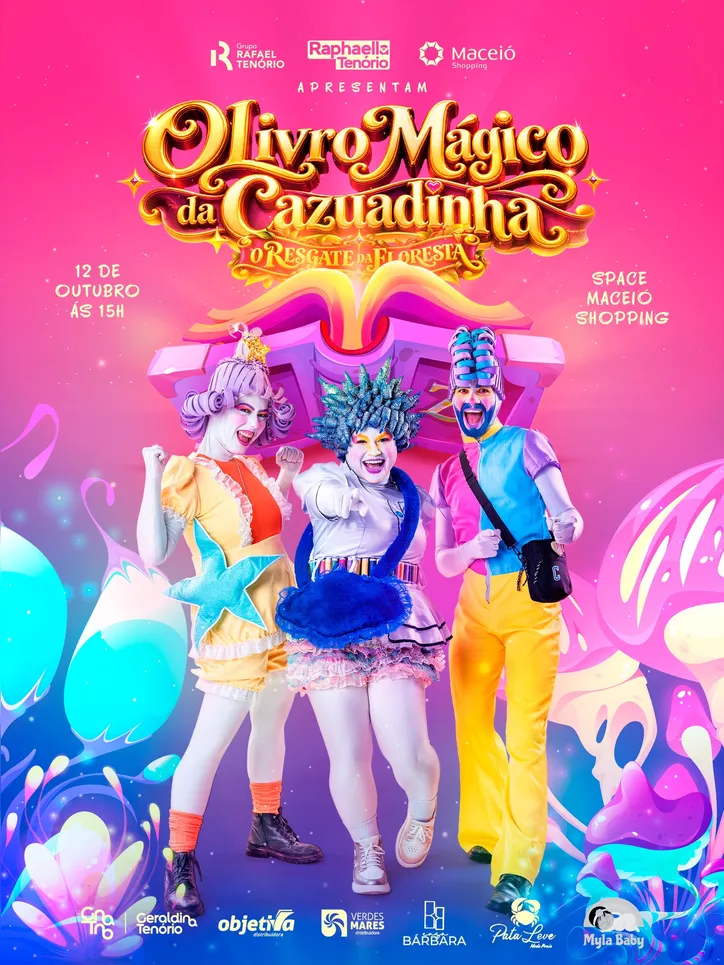 Imagem ilustrativa da imagem Cazuadinha transforma Dia das Crianças em aventura musical e gratuita em Maceió