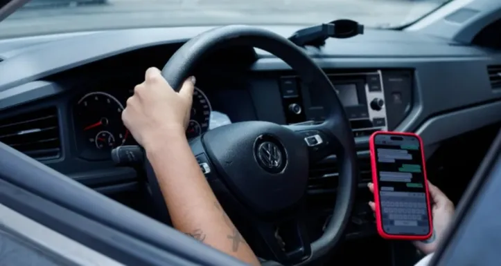 Imagem ilustrativa da imagem Celular ao volante gera mais de 5 mil infrações em Maceió em nove meses
