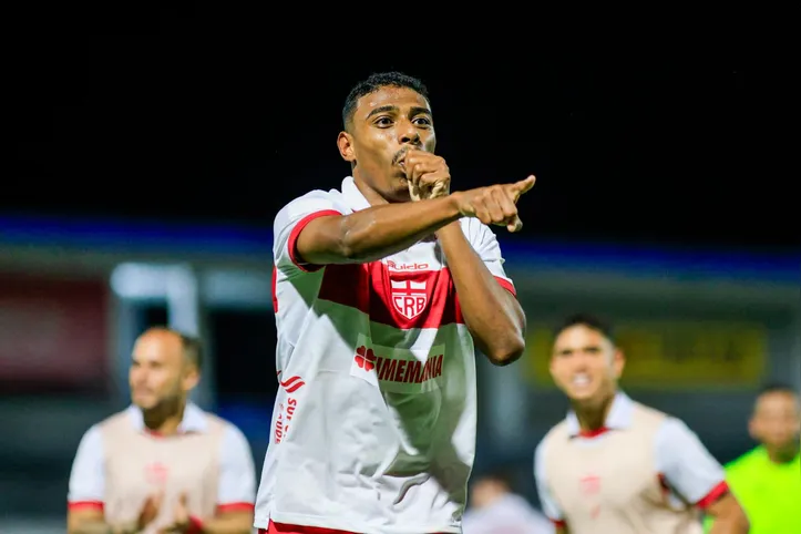 Zagueiro Lyncon marcou seu primeiro gol com a camisa do CRB