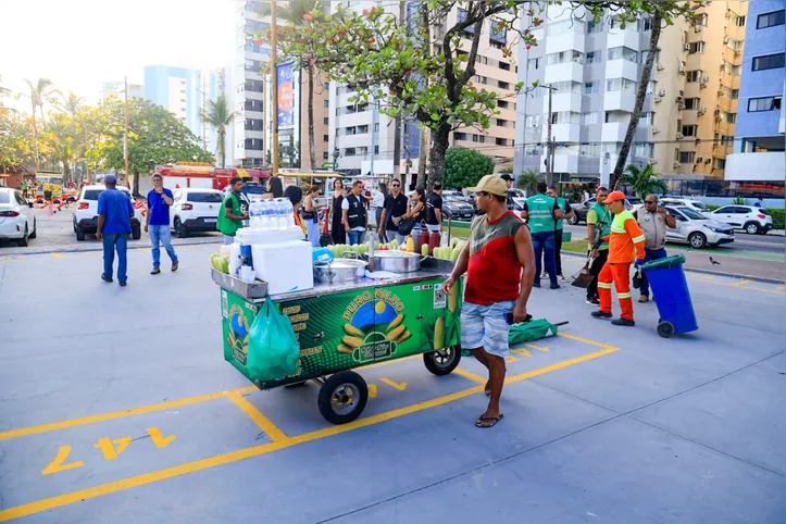 Ambulantes começaram a comercializar nas Vilas dos Sabores