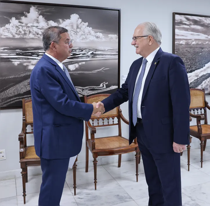 Marinho se reuniu ontem com o presidente do STF, Edson Fachin