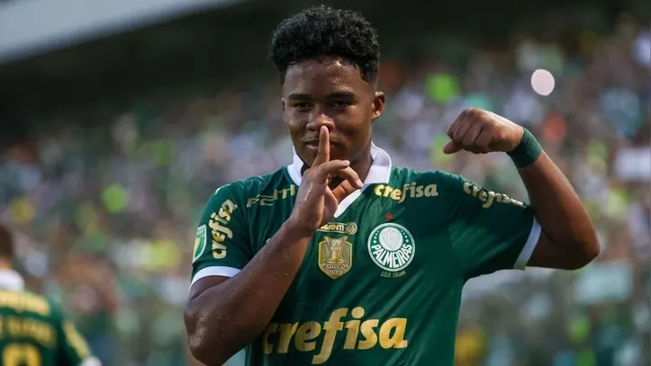 Hoje no Real Madrid, Endrick foi revelado na base do Palmeiras