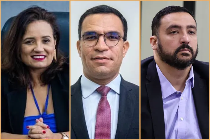 Renata dos Santos, Vitor Pereira e Felipe Cordeiro vão representar a atual gestão