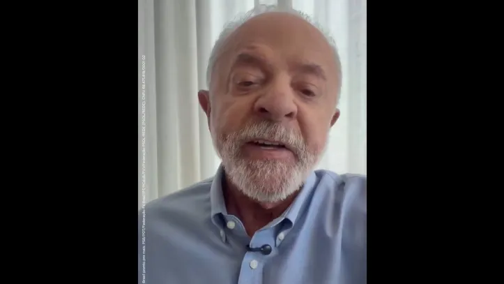 Imagem ilustrativa da imagem Presidente muda tom nas redes e grava vídeo em formato selfie