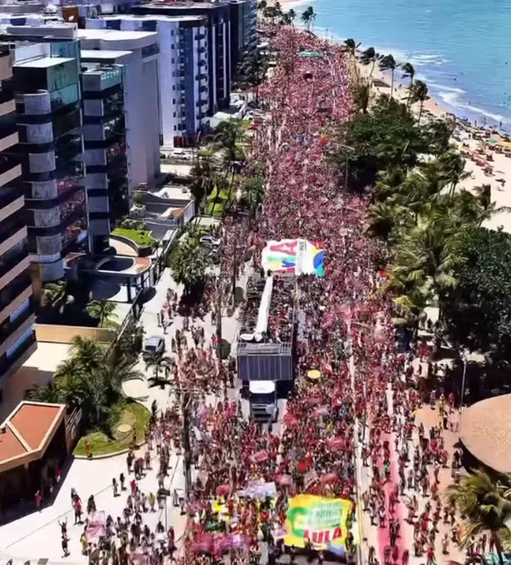 Imagem ilustrativa da imagem Segundo turno em AL tem atos na orla e ofensiva das campanhas pelo interior