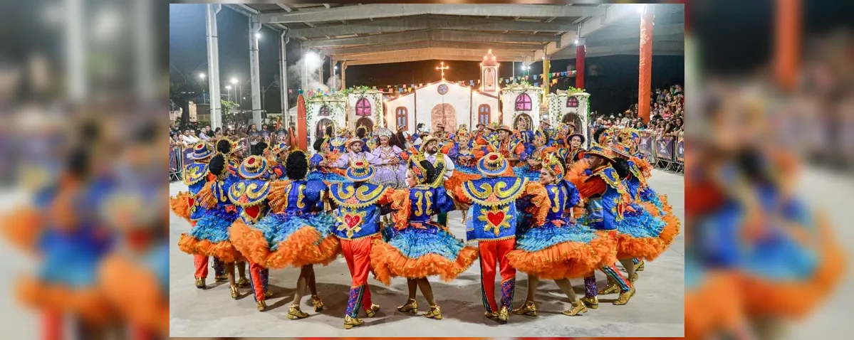 Cinco quadrilhas juninas decidem hoje título de campeã do Forró & Folia 2026